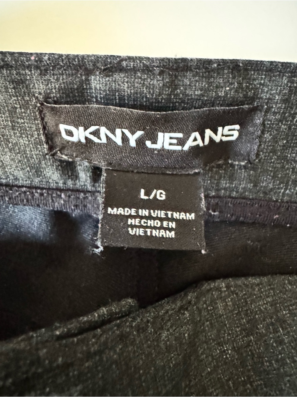 Women’s DKNY Charcoal Gray Slim-Fit ankle pants - Picture 5 of 6